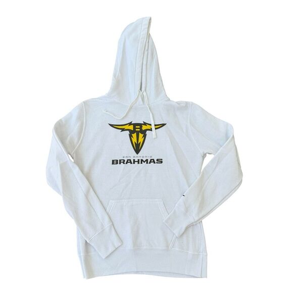 XFL Tops - XFL San Antonio Brahmas Hoodie Adult Small S White Football Pullover